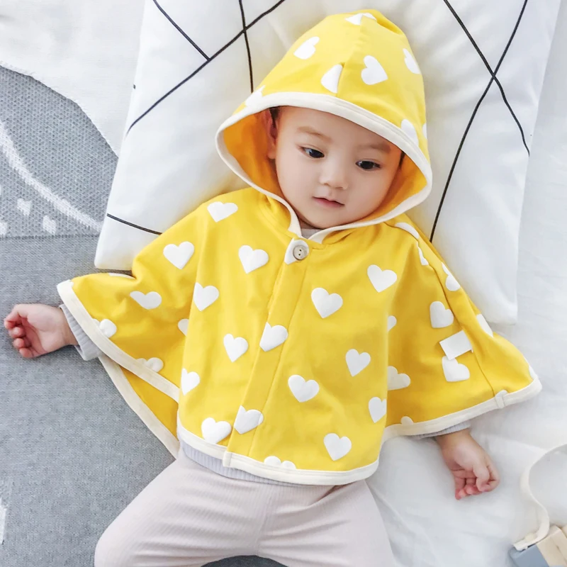 Lemonmiyu/Детское пальто для девочек Модный плащ с капюшоном весенняя одежда