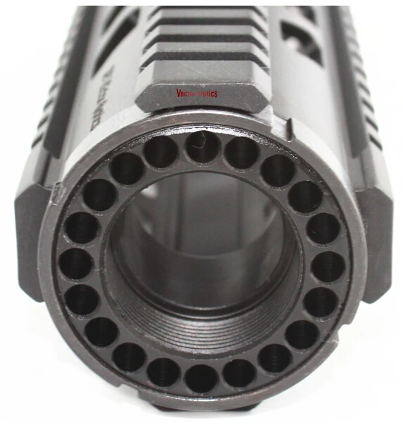 Векторная оптика тактическая t серия 10 дюймов Бесплатная поплавок Handguard Quad Rail Mount