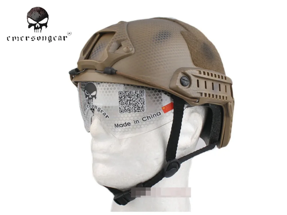 EMERSON Быстрый Шлем с защитными очками EM8820|emerson fast helmet|fast helmetairsoft helmet |