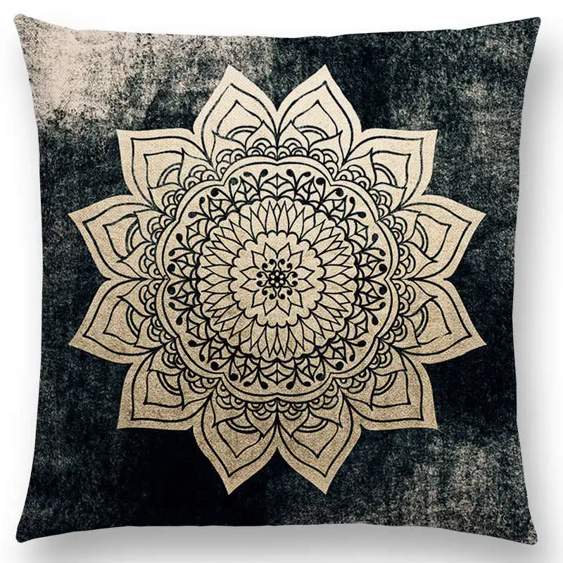 Мечтательная радуга бохо пустыня цветок великолепные золотые мандалы Savanah