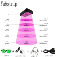 yabstrip 600w double switch full spectrum led plant grow light phyto lamp fitolampy for seeding flower hydroponics vegetable