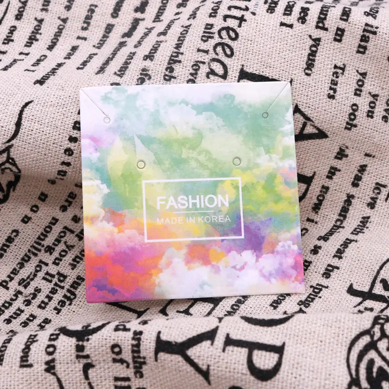 100 шт 6x6 см белый ручной работы Прекрасные ювелирные изделия ожерелье с кулоном в