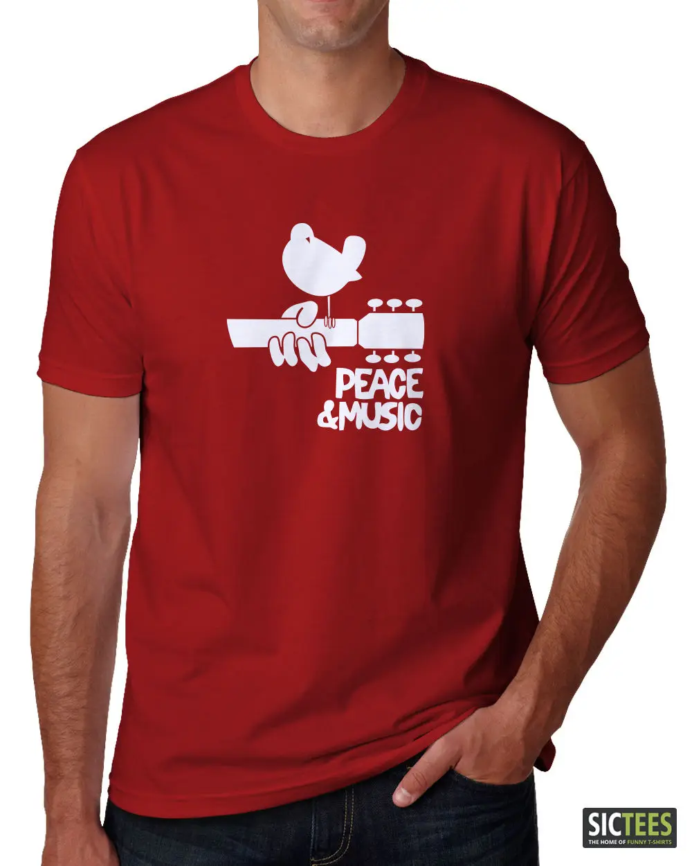 100% хлопок печать мужская летняя футболка с круглым вырезом и мира прослушивание