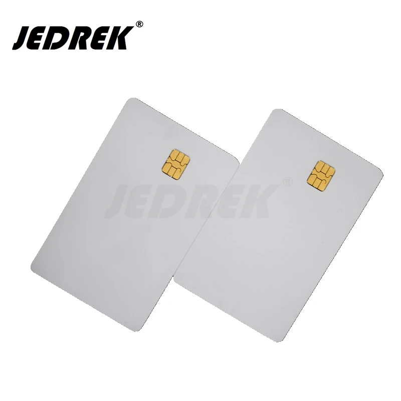 (10 шт./лот) SLE 4442 Chip PVC Smart Card Blank IC Cards ISO7816|card scam|card necklacecard candy |