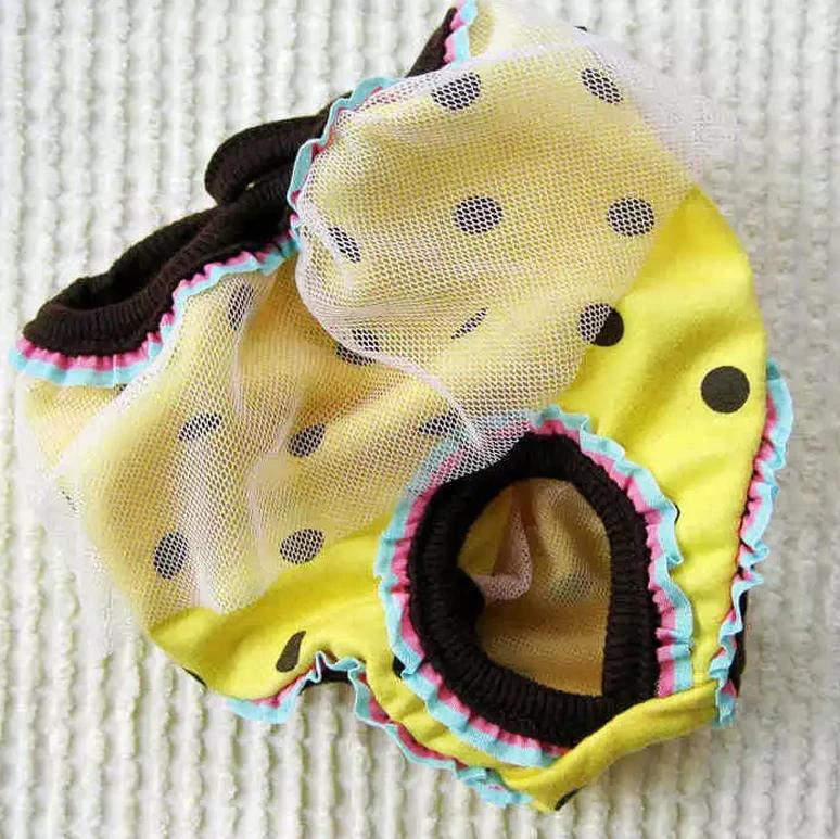 Женский питомец собака физиологическая менструальная гигиена брюки течки