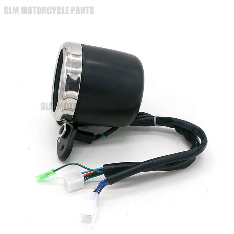 Цифровой спидометр для мотоцикла панель датчика давления масла светодиодный