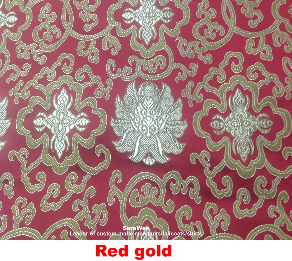 Сделанный на заказ жилет мужской красный и черный Жаккардовый для передней части