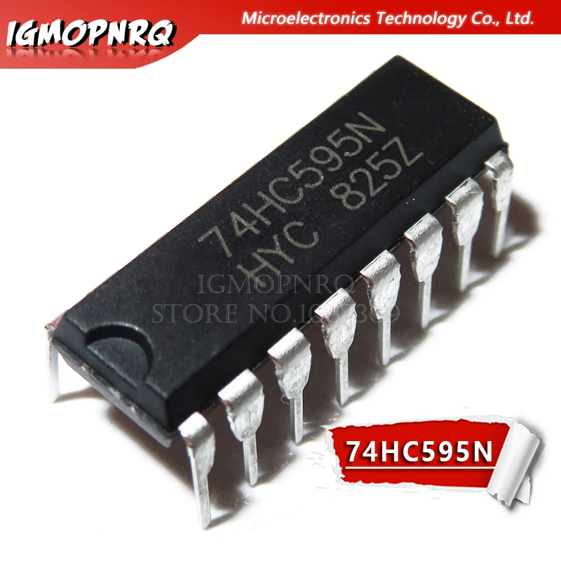 10 шт. SN74HC595N DIP16 DIP 74HC595N 74HC595 16 SN74HC257N 74HC257 SN74HC393N 74HC393 SN74HC590AN 74HC590 SN74HC590N 74HC590N|shift register| |