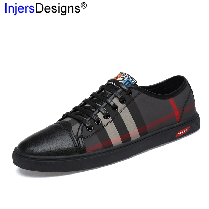 New Arrival Men Skateboarding Shoes Tenis Masculino Mens Trainers Lace-Up Sneakers Black&ampWhite Casual Plus Size 37-45 | Обувь