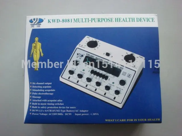 YingDi Марка Многоцелевой Электропунктурной Стимулятор KWD808-Я 6 Выходных Каналов 100%