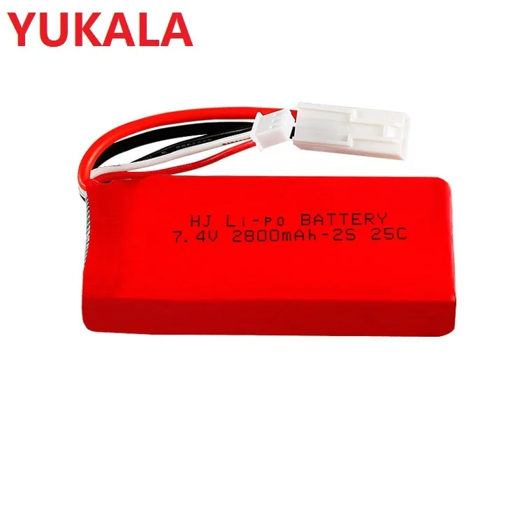 FT009 Wltoys WL912-A Улучшенная 7 4 V 2800mAh 25C Литий-полимерная батарея 2S для Feilun wltoys RC