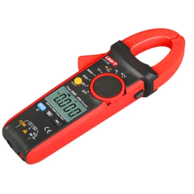 UNI T UT216A NCV емкость AC/DC напряжение тока ом тестер Мини True RMS цифровой клещи с