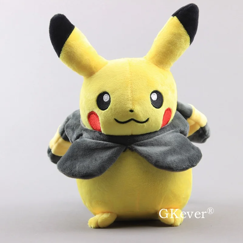 Umbreon 10 Стили Пикачу Косплей Eevee Jolteon Пикачу в Vaporeon плащ серия Пикачу куклы мягкие куклы Sylveon игрушки 1" 28 см - Цвет: Umbreon