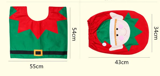 Рождественские предметы украшение для табурета Рождественский закрытый табурет