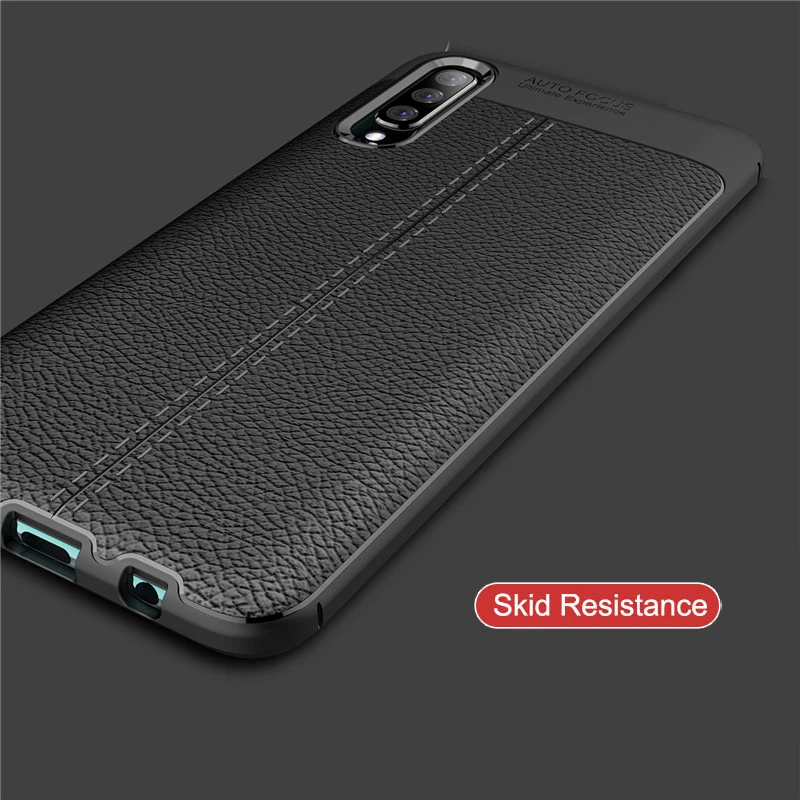 Beworlder For Samsung Galaxy A70 Case Soft Silicone Anti Slip ShockProof Full TPU Protect Cover |