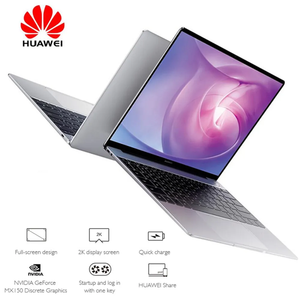 HUAWEI MateBook ноутбук 13 0 &quotоконные рамы 10 Главная Версия Intel Core i5 8265U 4 ядра 1 6 ГГц 8 Гб
