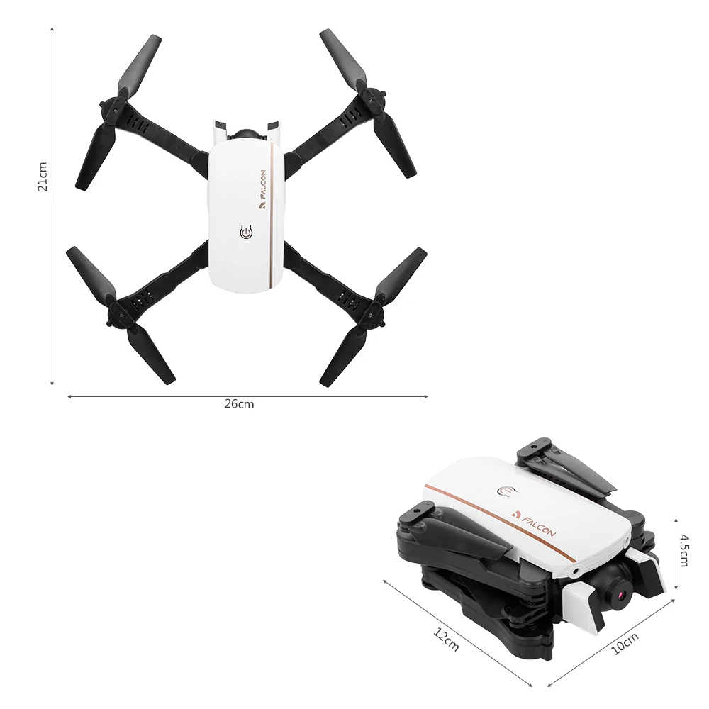 Высокое качество 1808 RC Дрон с камерой 1080P Wifi FPV оптический поток позиционирования