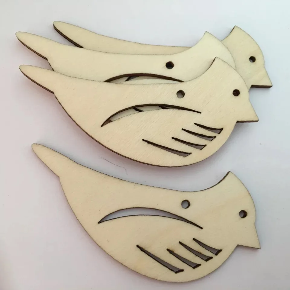 

Wooden bird, Christmas decorations, Holiday decor wooden christmas decoration