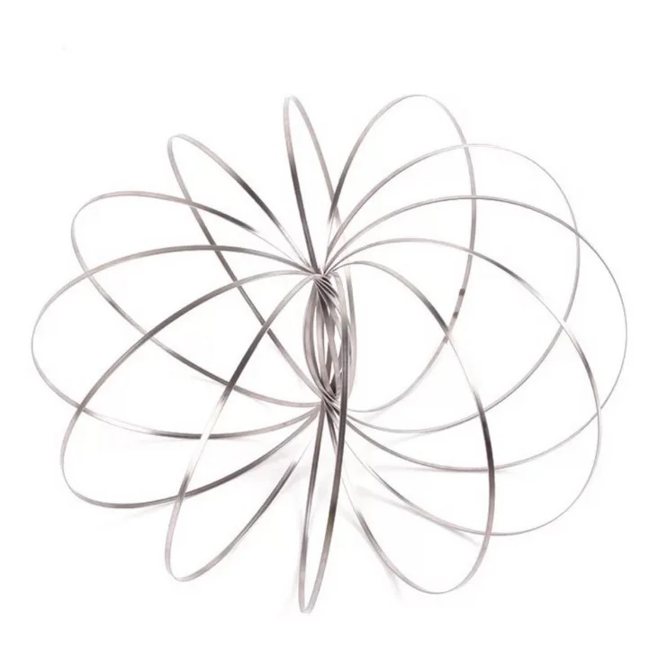 2 шт. Flowtoy потрясающее кольцо игрушки кинетическая Весенняя игрушка забавная