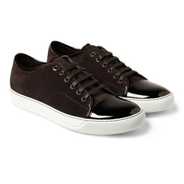 Мужские повседневные кожаные туфли черные модельные на шнуровке размеры 39-45