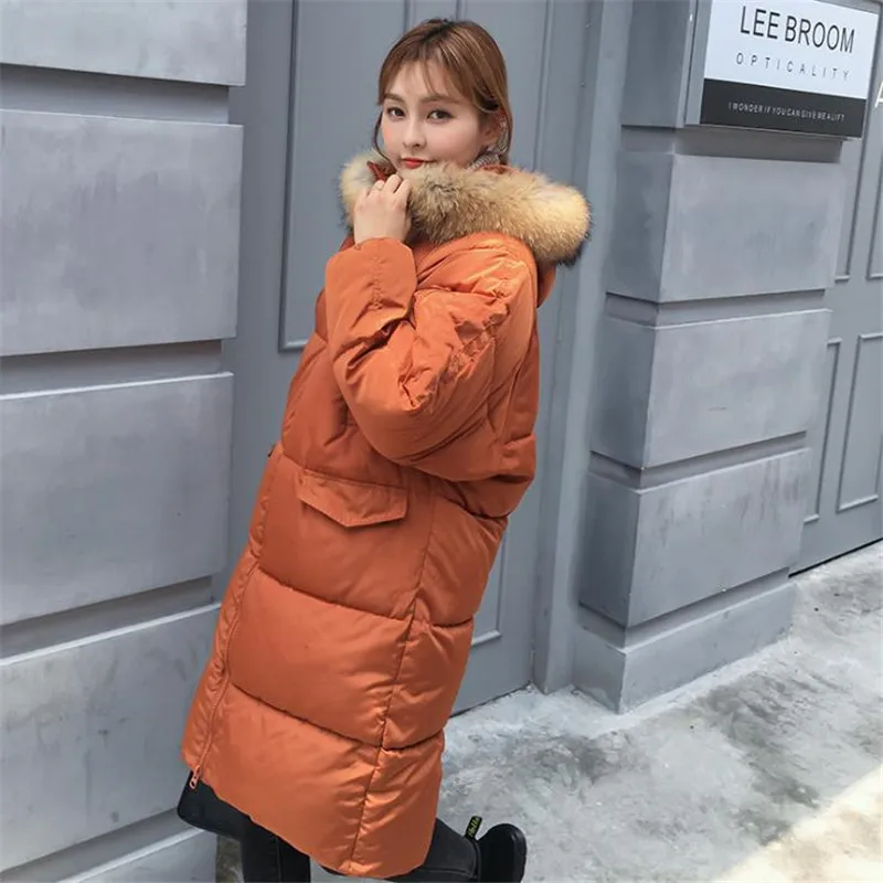 Новинка 2019 свободная дизайнерская зимняя куртка женское меховое пальто с