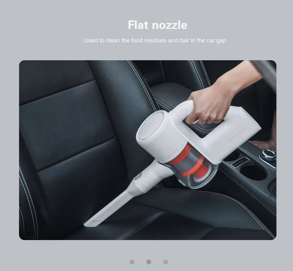 XIAOMI MIJIA Handheld Vacuum Cleaner for Home Car household Wireless aspirador 23000Pa cyclone Suction Multifunctional Brush