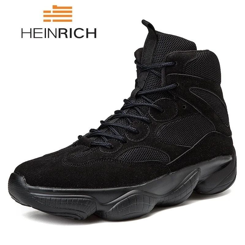 HEINRICH Men Shoes Autumn Winter Mesh Breathable Sneakers Fashion Comfortable Casual Trainers Salomones | Обувь