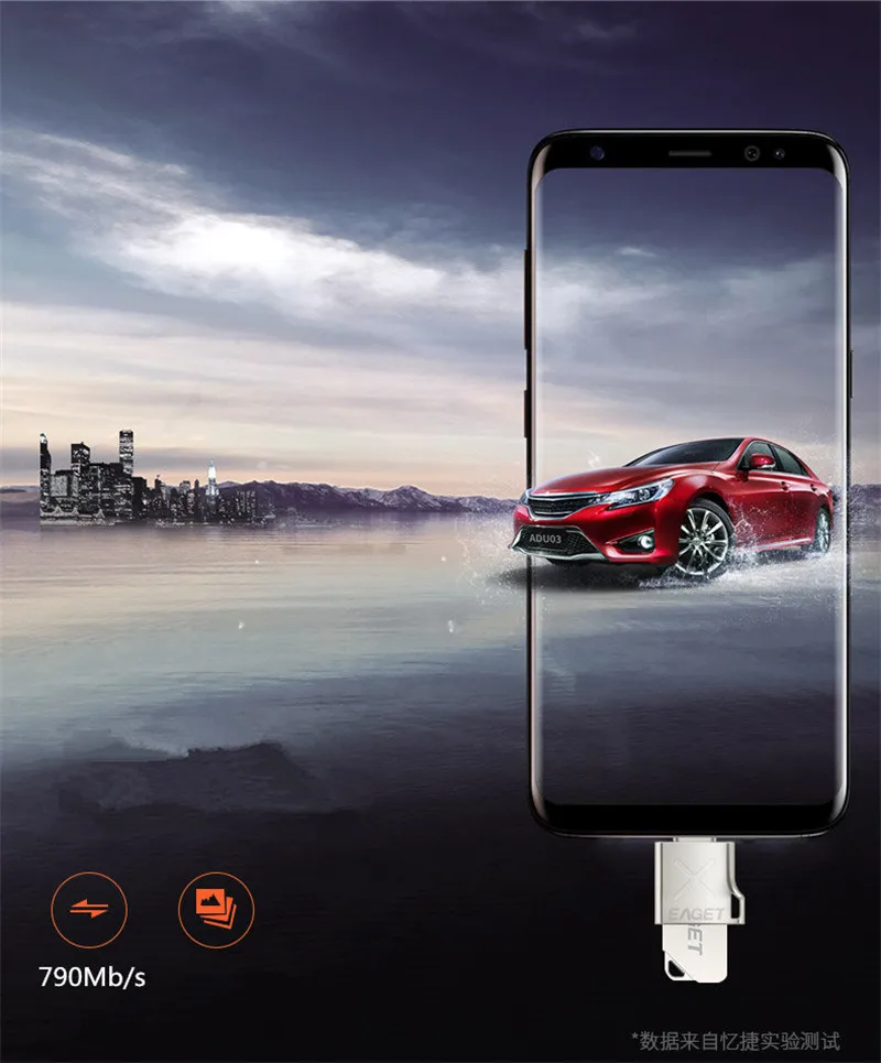 Eaget EZ03-T OTG type-C адаптер type-C к USB 3,0 кабель адаптер конвертер для samsung S8 huawei Mate9 телефон к Usb адаптер