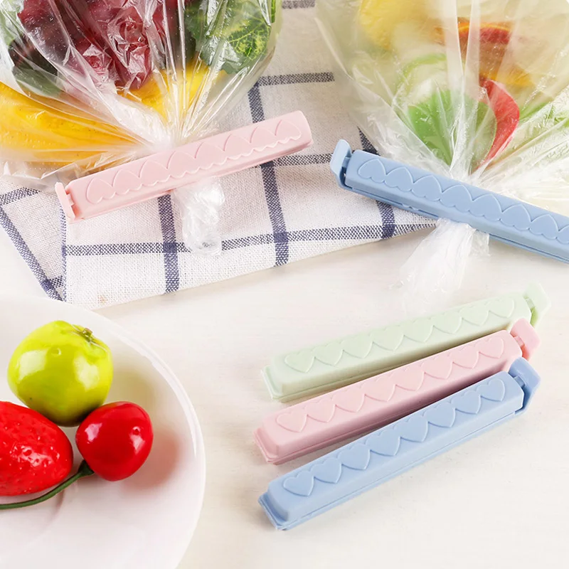 10 шт. зажимы для пакетов сумка хранения свежих продуктов аксессуары кухонных
