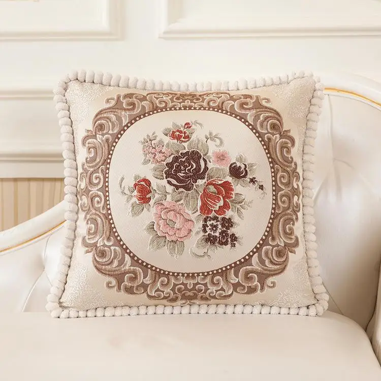 2 шт./лот высокое качество роскошные жаккардовые домашние декоративные подушки