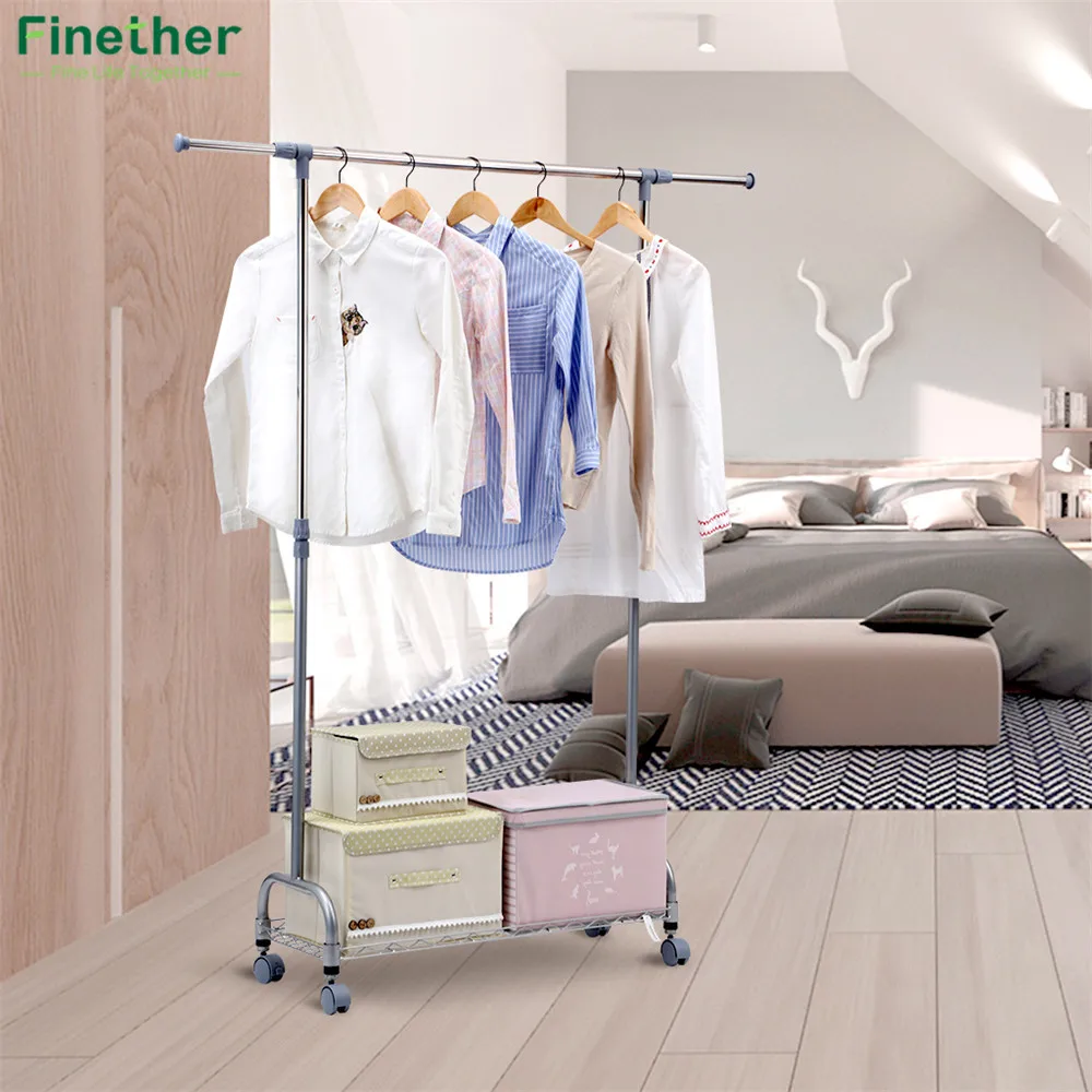 Регулируемая вращающаяся вешалка для одежды Finether органайзер хранения подвесной