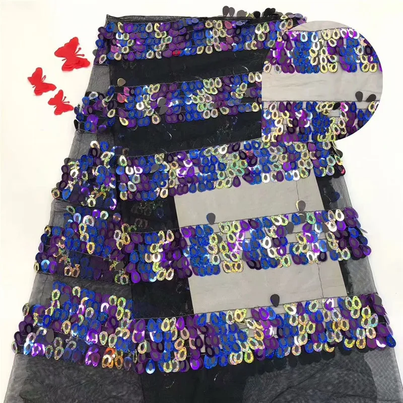 Золотая африканская сетчатая кружевная ткань высокое качество элегантные