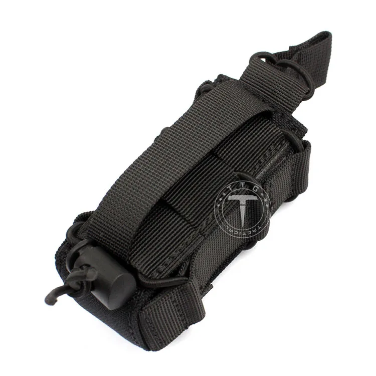 TTGTACTICAL Открытый Топ один пистолет маг подсумок Регулируемый подсумок для M1911 92F Glock USP
