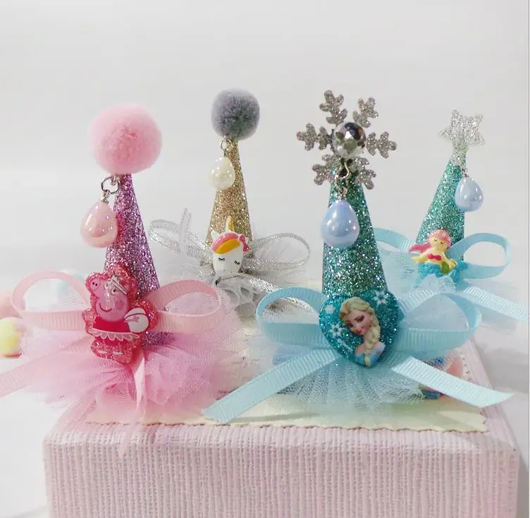 Omilut заколка для волос Русалочка мультяшная маленькая красочная головная повязка