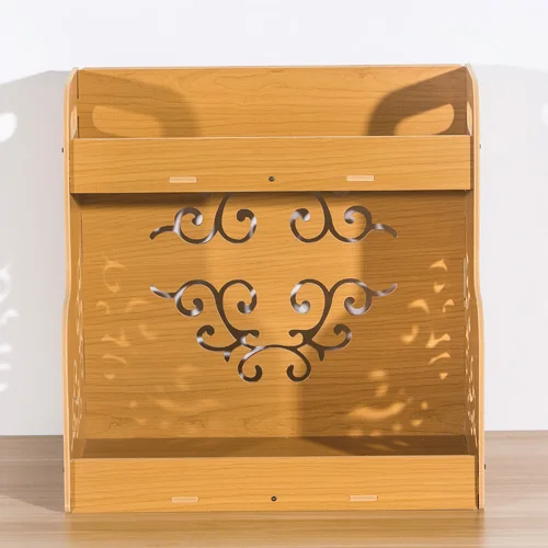 Light Wood Grain 2 HECARE Пластиковая Полка для специй, водонепроницаемая ПВХ стойка для хранения кухонных полок, органайзер, подставки для ножей, кухонные принадлежности, Новинка - Цвет: Light Wood Grain 2