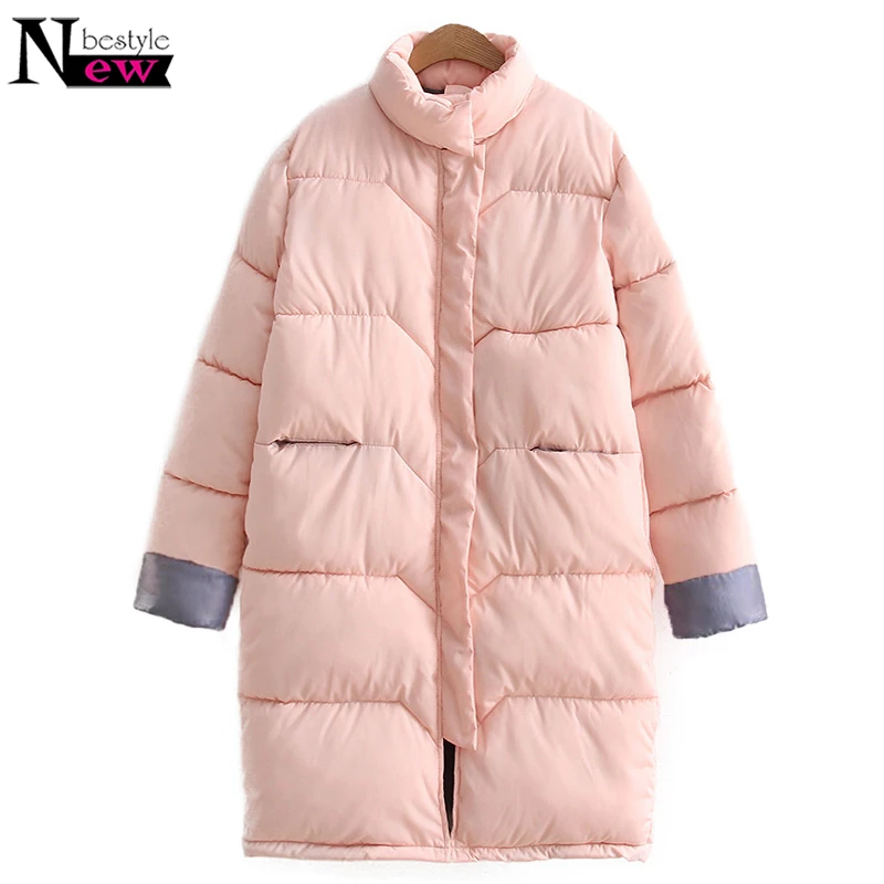 

Winter Jacket Women Cotton Padded Coat Women Jacket Warm Winter Female Wadded Long Parka abrigos mujer invierno 2019 Plus Size