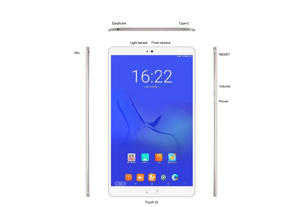 Teclast Master T8 8 4 &quotпланшетный ПК 7 0 MTK8176 шестигранный процессор Гб + 64 ГБ Android