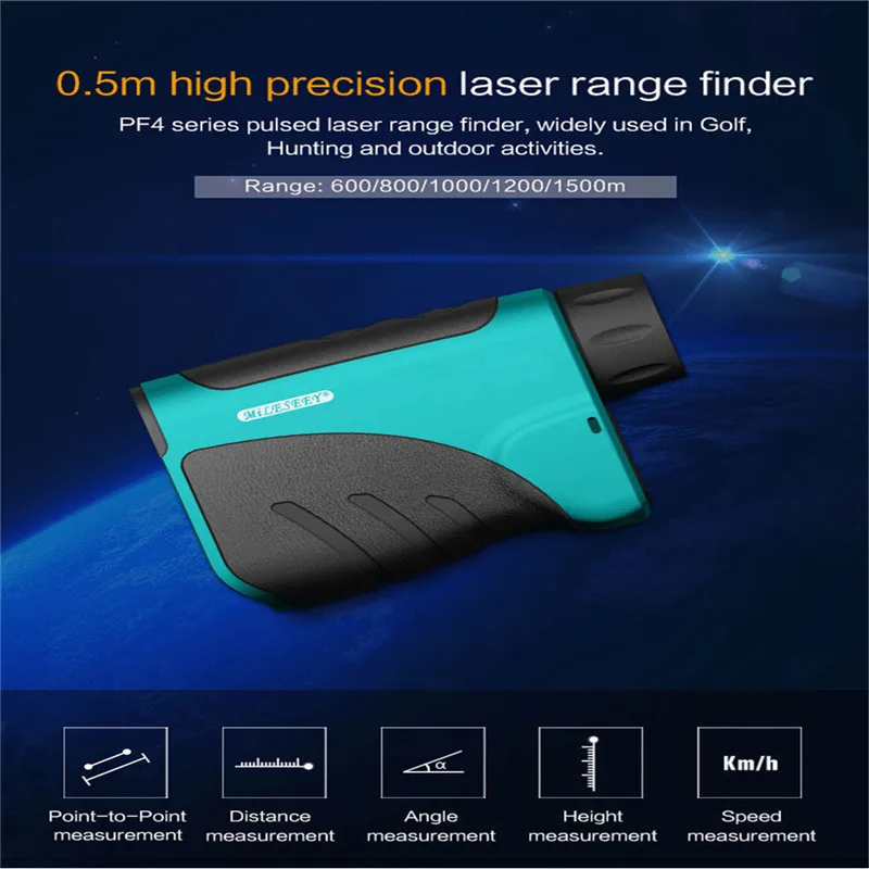 

Mileseey PF04 600M 800M 1000M 1200M 1500M laser range finder High-precision laser telescope Golf hunting 6 measurement mode