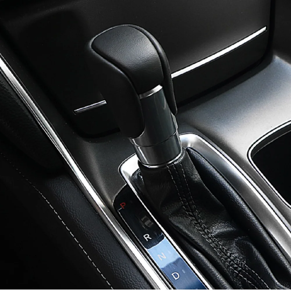 LARBLL Car Styling Genuine Leather Gear Shift Knob ASSEMBLY Black 54130-TVA-L82ZA fit for HONDA ACCORD 2018 2019 | Автомобили и