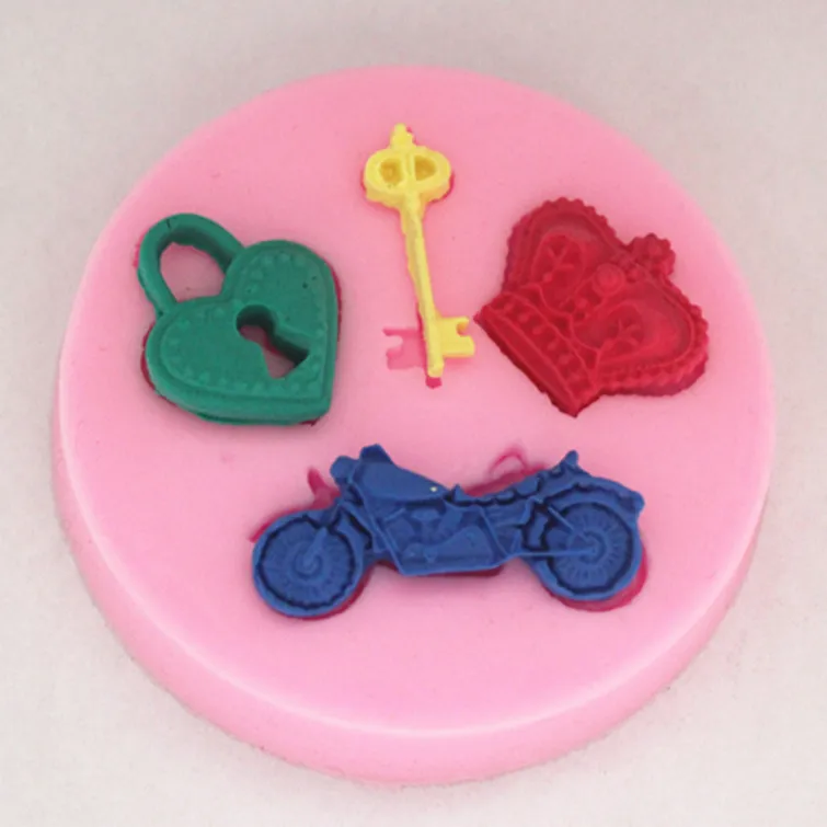 Halley key силиконовые формы для помадки на торт мыло Шоколад Форма кухни выпечки