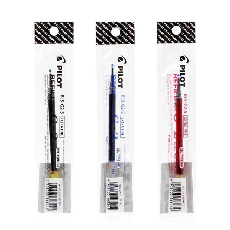 5 шт Япония стержни для гелевых ручек пилот BLS G2 пополнения чернил G 2 гелевая ручка