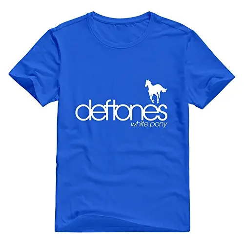 Мужская Deftones Рок Группа White Pony Горячая Тема О Образным Вырезом Майка Черный|t shirt
