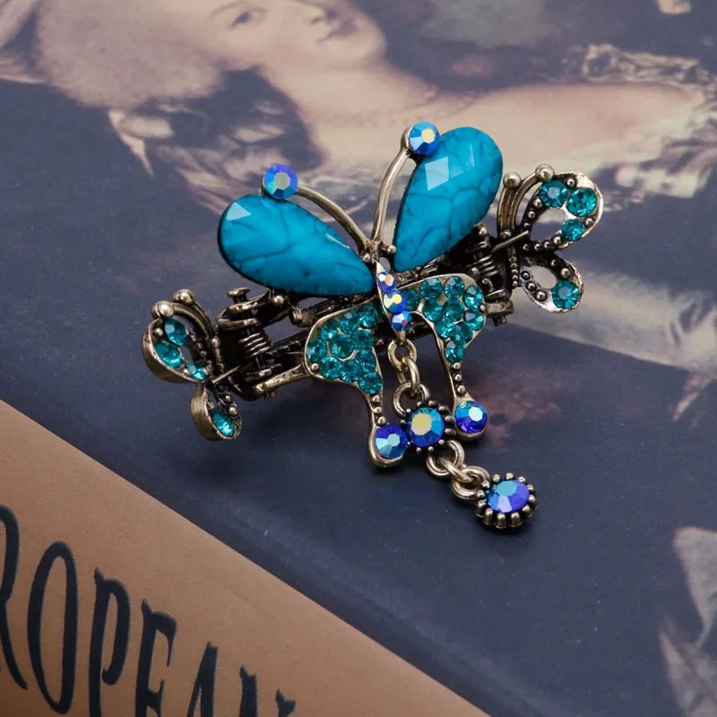 Шикарные женские заколки для волос с бабочками аксессуары | Красота и здоровье