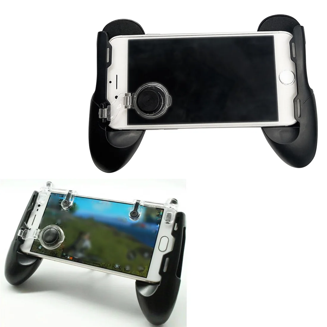 Новый мобильный игровой контроллер геймпад + L1 R1 Кнопка пусковой цели L1R1 шутер