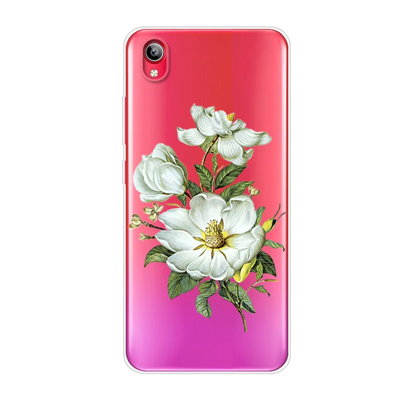 ДЛЯ VIVO Y91C чехол Y93 ТПУ силиконовый мягкий мультяшный Прозрачный для прозрачная