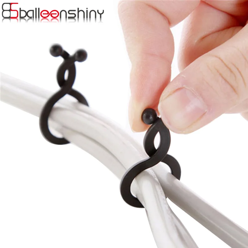 BalleenShiny 1 упаковка регулируемый пластиковый настольный USB для домашнего офиса