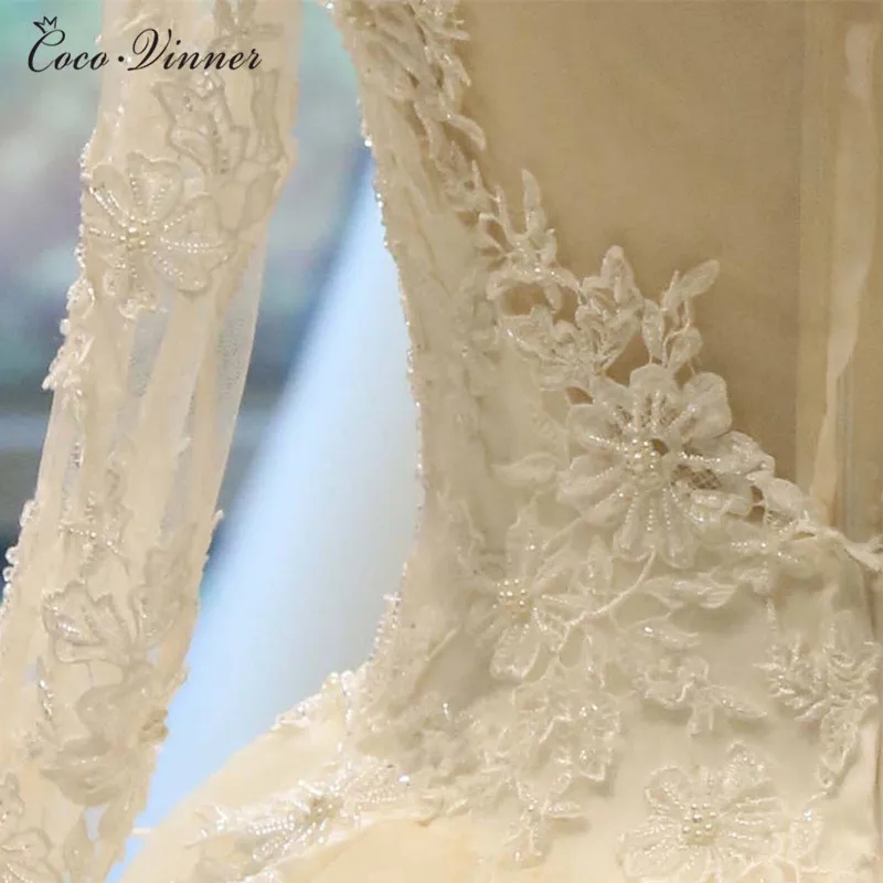 Женское длинное свадебное платье It's yiiya белое кружевное большого размера с