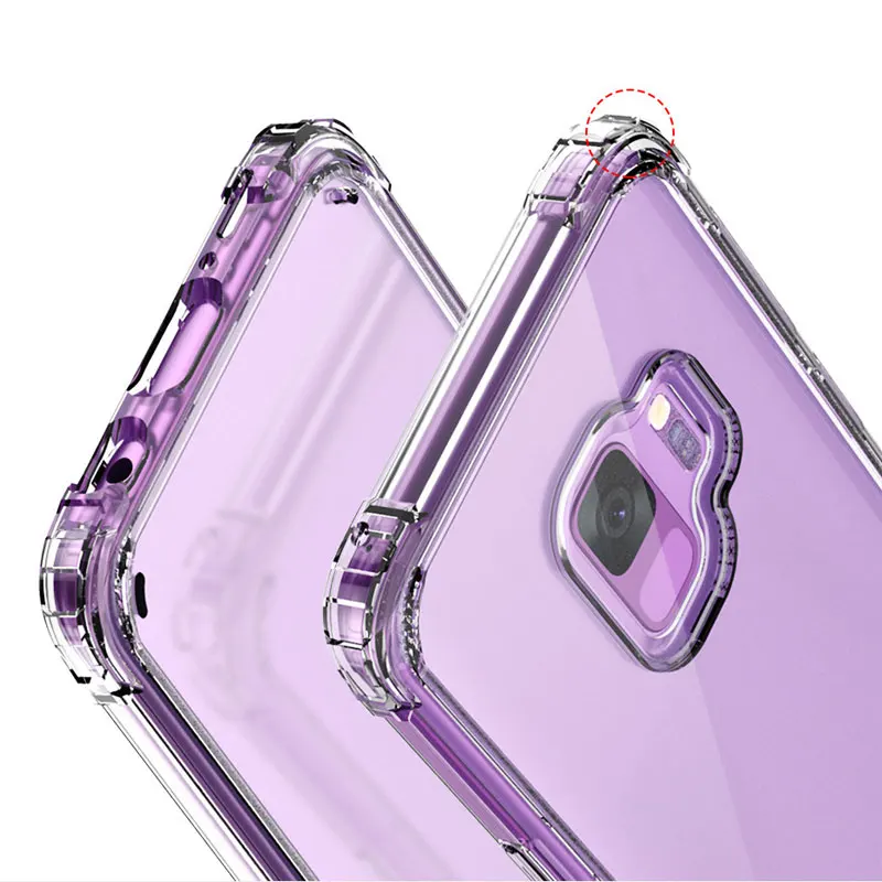 Ascromy для Galaxy S9 плюс Чехол Мягкий Бампер ТПУ Slim PC Защитный чехол КРЫШКА ДЛЯ Samsung S9Plus