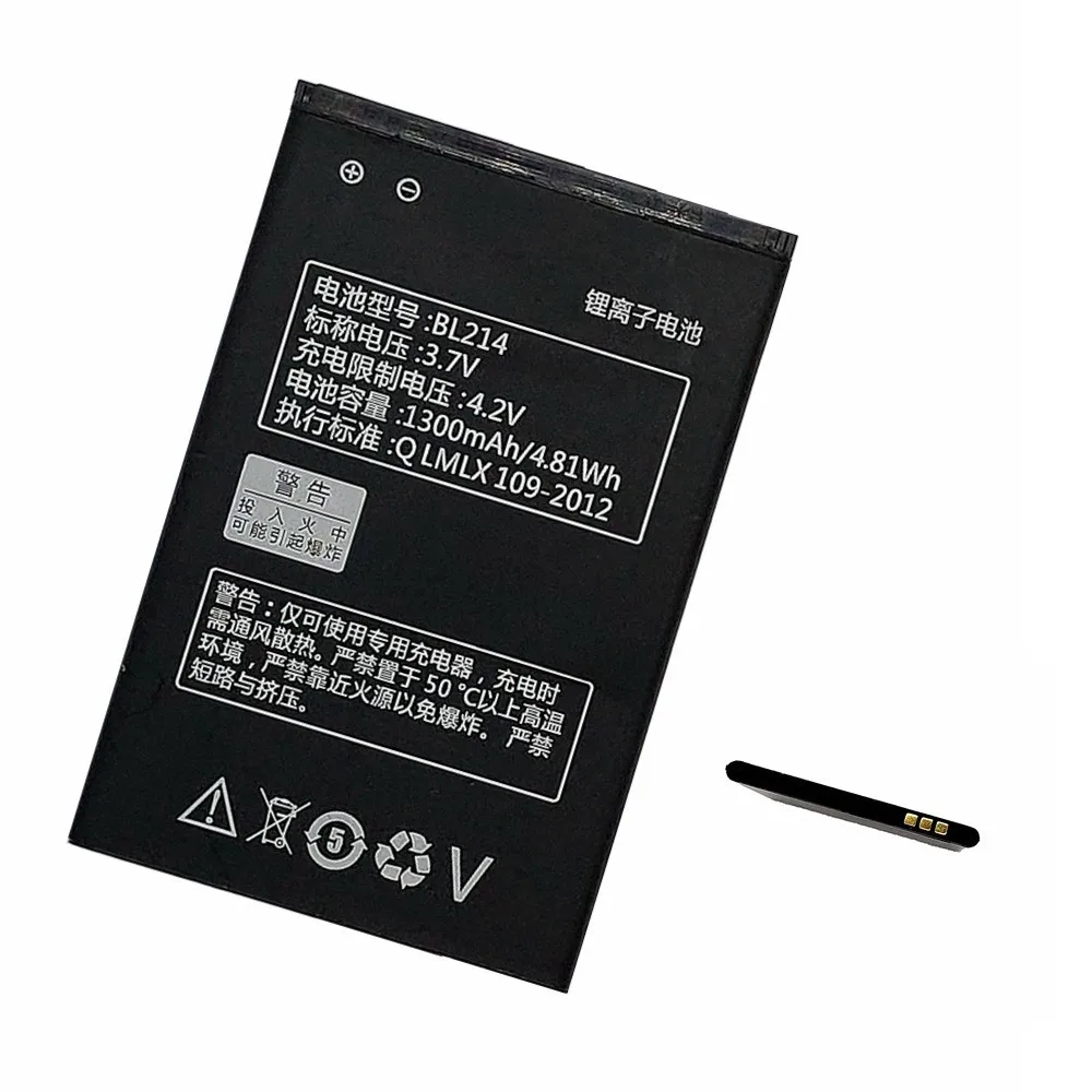 Suqy батарея для Lenovo A300T A269I A208t A218t A269 A305E A316 A360E A316I BL214 1300 мАч Мобильный телефон