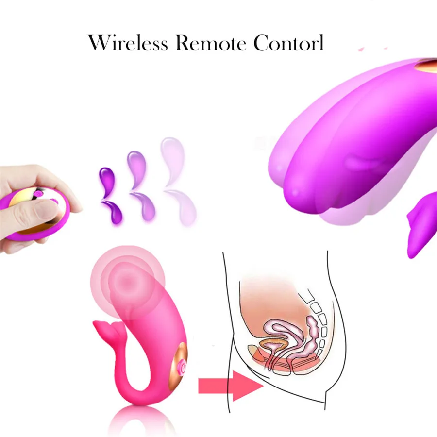 Беспроводной дистанционный фаллоимитатор Loverkiss Kegel без бретелек C String вибратор